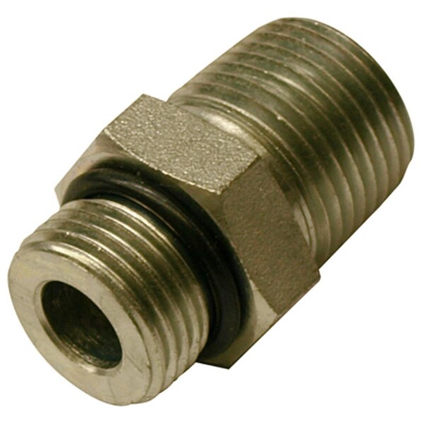 Gizmo 39038856 .37 in. Male O-Ring Boss x .37 in. Male Pipe; Hydraulic Adapter GI569096 - main